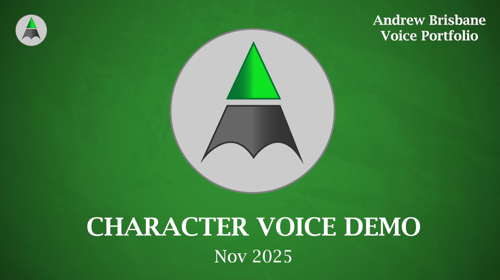 Character Voice Demo